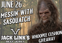 Eugene Emeralds Messin with Sasquatch Woopee Cushion Giveaway